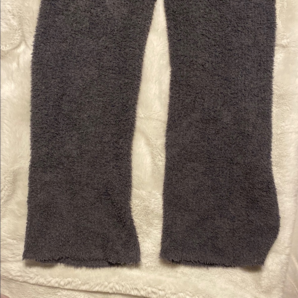 NWOT Aerie Cozy Gray Woman’s Fleece Pants - Picture 7 of 10